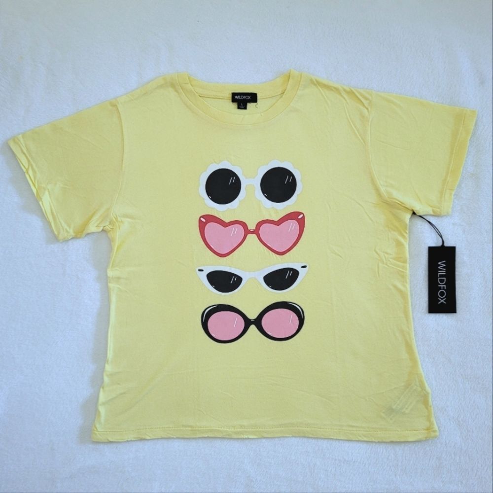 Wildfox🦊 "Sunnies😎 Keke" Graphic Tee👕 - NWT - Picture 12 of 15
